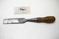 EARLY PAT. STANLEY EVERLASTING SOCKET CHISEL - 1"