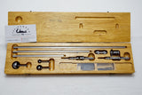 LIKE NEW BEAM TRAMMEL SET WITH MANY TIPS AND BALL POINTS