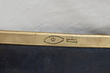 HEAVY BRASS BACK ALEX MATHIESON SPLIT NUT SAW - CA 1880 - 16" LONG!