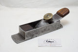 VERY RARE CHARLES TOLLNER NY STEEL & ROSEWOOD ADJUSTABLE MITER PLANE