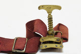 SUPERB 19th C SIGNED SURGEON'S TOURNIQUET STRAP CLAMP