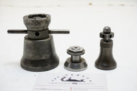 GREAT SET OF 3 UNIQUE MACHINIST MADE MACHINE JACKS