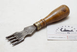 CA 1834 EARLY LEATHERWORKING STITCH TOOL BY ENGLISH & HUBERS