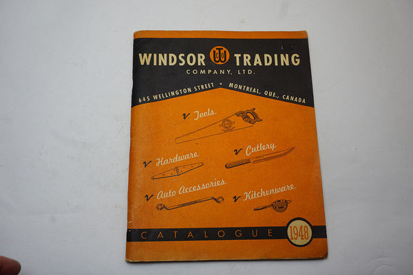 WINDSOR TRADING COMPANY 1948 CATALOGUE - MONTREAL, CANADA