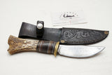 RARE WILLIAM 'BILL' SCAGEL HUNTER KNIFE WITH ORIGINAL SCAGEL SHEATH