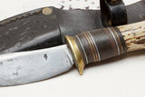 RARE WILLIAM 'BILL' SCAGEL HUNTER KNIFE WITH ORIGINAL SCAGEL SHEATH