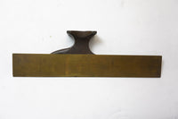 FINE CA 1788 BRASS DIAGONAL SCALE RULE - PIERRE GOURDIN?