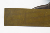 FINE CA 1788 BRASS DIAGONAL SCALE RULE - PIERRE GOURDIN?