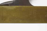 FINE CA 1788 BRASS DIAGONAL SCALE RULE - PIERRE GOURDIN?