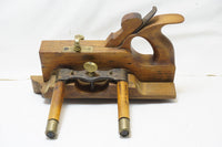 UNCOMMON HANDLED MATHIESON NO 11 BRIDLE PLOUGH PLANE