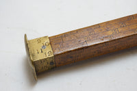 EXCELLENT BELCHER BROS. & CO NY BOARD OR LOG MEASURE RULE - 24"