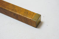 EXCELLENT BELCHER BROS. & CO NY BOARD OR LOG MEASURE RULE - 24"