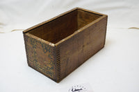 RARE ORIGINAL CHESTNUT BOX FOR STANLEY NO. 444 DOVETAIL PLANE