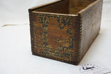 RARE ORIGINAL CHESTNUT BOX FOR STANLEY NO. 444 DOVETAIL PLANE