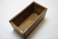 RARE ORIGINAL CHESTNUT BOX FOR STANLEY NO. 444 DOVETAIL PLANE