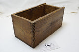 RARE ORIGINAL CHESTNUT BOX FOR STANLEY NO. 444 DOVETAIL PLANE