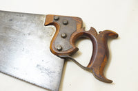 CA 1860 WHEELER MADDIN & CLEMSON NO. 27 CROSSCUT SAW - SHARP!