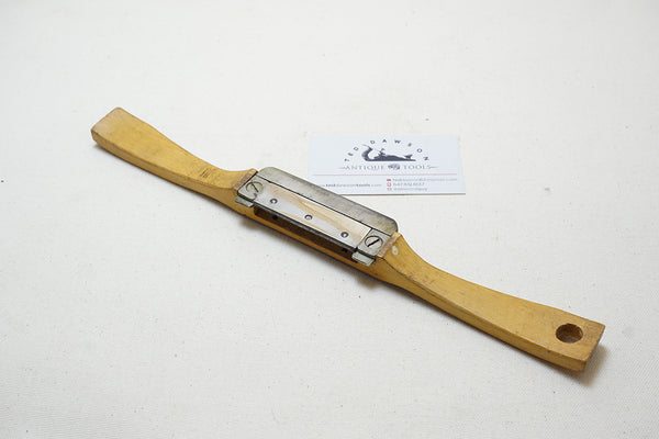 STANLEY NO. 85 BOXWOOD RAZOR EDGE SPOKESHAVE - SHARP!