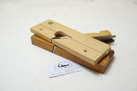 MINT, RAZOR SHARP PAIR OF WOODEN RABBET PLANES