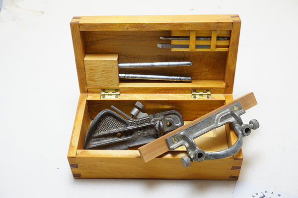 RECORD NO. 043 PLOUGH PLANE IN BESPOKE CHERRY BOX