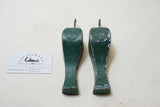 PAIR OF HUGHES OWENS MARINE DRAFTING OR SPLINE WEIGHTS