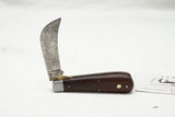 ROSEWOOD HAWKBILL OR PRUNING FOLDING KNIFE - 'CAMILLUS NEW YORK' '1'