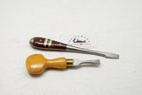 NOS PAIR CLAY PERFECT STYLE SCREWDRIVER AND CABINETMAKERS' TURNSCREW