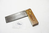 FINE STANLEY NO. 19 ROSEWOOD TRY SQUARE - 6", MADE IN ENGLAND