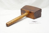 BEAUTY 3 POUND LIGNUM VITAE CABINETMAKERS MALLET - NO 13