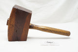 BEAUTY 3 POUND LIGNUM VITAE CABINETMAKERS MALLET - NO 13