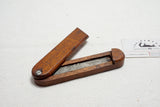 VERY UNUSUAL LAYOUT DIVIDERS IN SWEET MAHOGANY CASE