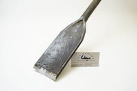 MASSIVE JAPANESE HAND FORGED GOUGE WITH COVER - 3 1/2"