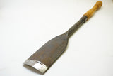 MASSIVE JAPANESE HAND FORGED GOUGE WITH COVER - 3 1/2"