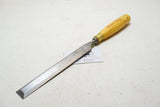 FINE ROBERT SORBY BOXWOOD HANDLED 15" LONG PARING CHISEL - 1"