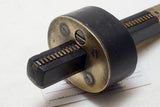 SPECTACULAR THOMAS TURNER RACK & PINION ADJUST EBONY GAUGE