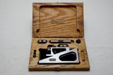 FINE IN BOX STARRETT NO 995 PLANER GAGE - GORGEOUS LABELS & CNR