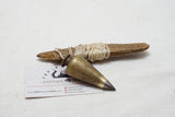 LOVELY BRASS PLUMB BOB ON STRING LINE