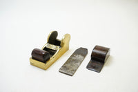 LOVELY BRASS & ROSEWOOD CHARIOT BLOCK PLANE