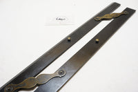 STUNNING 18 1/4" EBONY & BRASS PARALLEL RULE