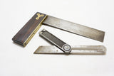 GREAT WORKING PAIR - SLIDING T BEVEL + ROSEWOOD TRY SQUARE