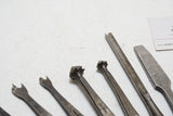 FINE SET OF 10 ASSORTED THOMSON GLASGOW BRACE BITS