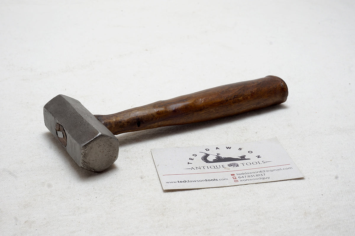 SWEET LITTLE PLANE SETTING HAMMER – Ted Dawson Antique Tools