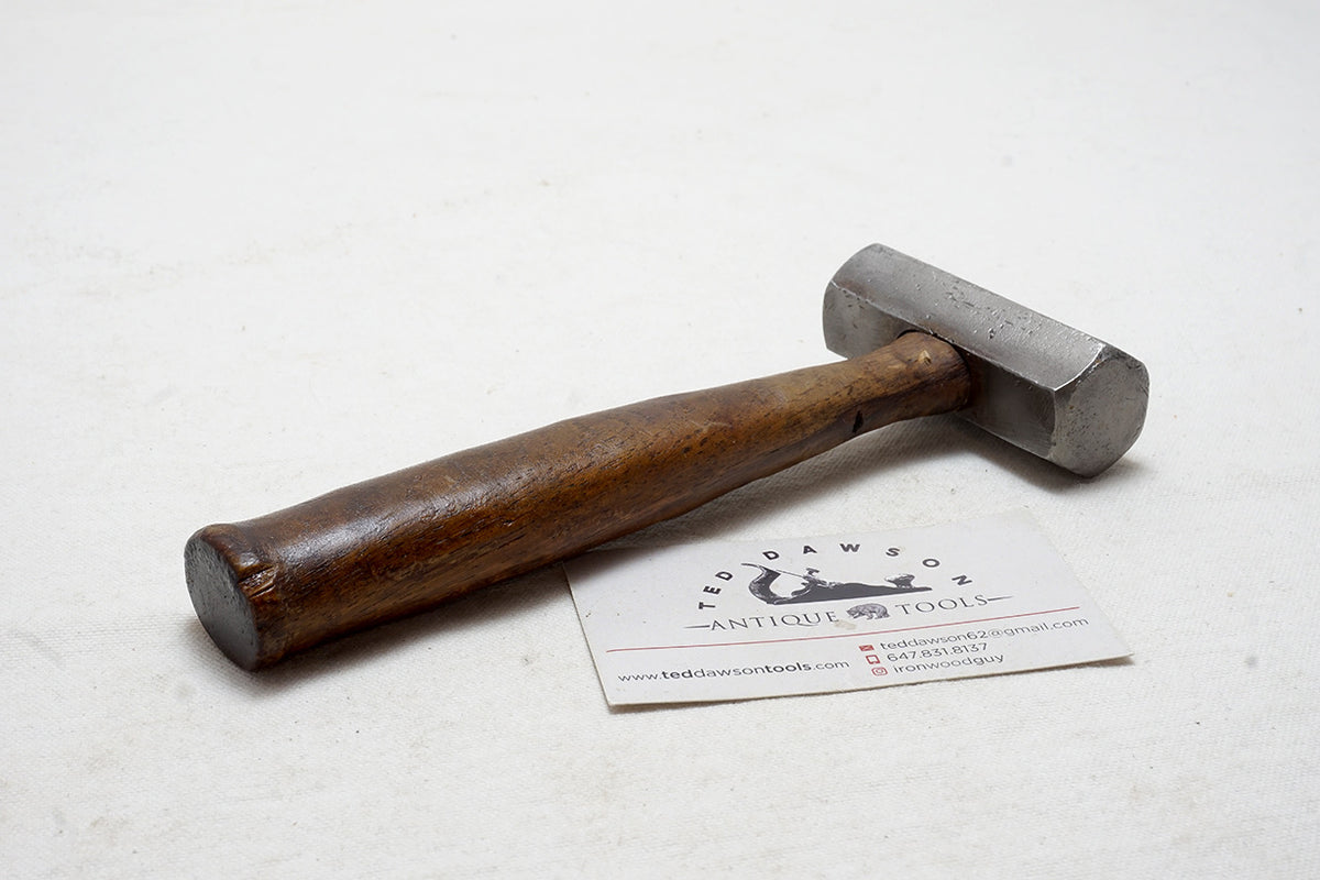 SWEET LITTLE PLANE SETTING HAMMER – Ted Dawson Antique Tools