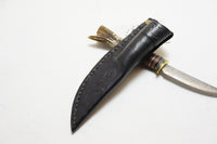 FINE WILLIAM 'BILL' SCAGEL HUNTER WITH ORIGINAL SCAGEL SHEATH