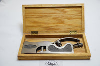 LIKE NEW CLIFTON NO. 420 SHOULDER PLANE IN CUSTOM OAK CASE - SHARP!