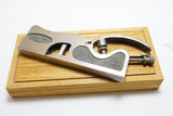 LIKE NEW CLIFTON NO. 420 SHOULDER PLANE IN CUSTOM OAK CASE - SHARP!