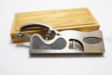 LIKE NEW CLIFTON NO. 420 SHOULDER PLANE IN CUSTOM OAK CASE - SHARP!