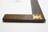 LARGE ROSEWOOD TRY SQUARE - 16" - DISSTON