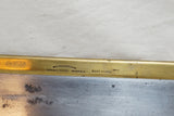 REMARKABLE 1830s BRITTAIN HOOLE & CO LONG BRASS BACK SAW