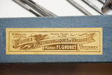 EXCEPTIONAL NOS SET OF 28 GROBET VALLORBE SWISS DIE MAKERS' RIFFLER FILES